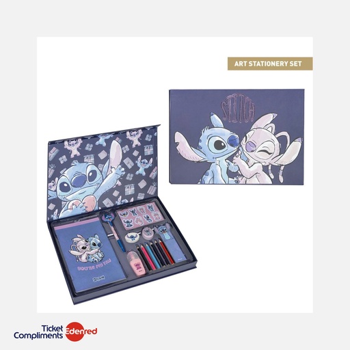 [2700000883] Cerda - Set de papeterie - Stitch