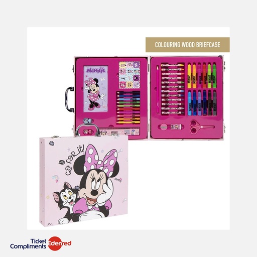 [2700001238] Cerda - Kleurset in koffer - Minnie - 3+