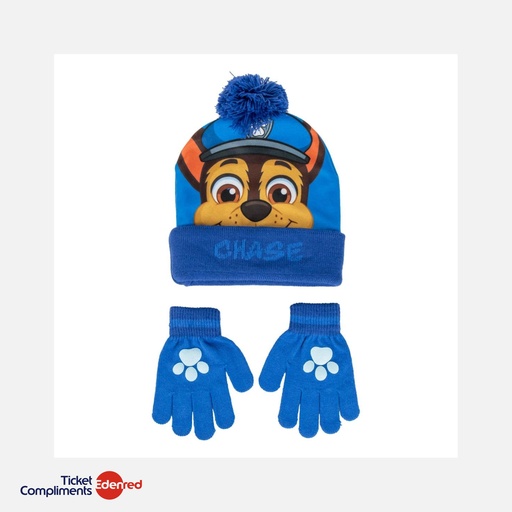 [2200010251] Cerda - 2 Delige Set - Handschoenen en Muts - Paw Patrol