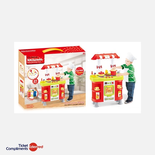 [42025584KID] Amuuso - Kitchenette - 53 x 32 x 80 cm - 3+
