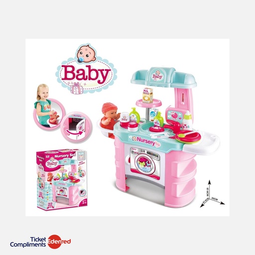 [41926399KID] Amuuso - Commode pour Bébé avec Accessoires - 3+
