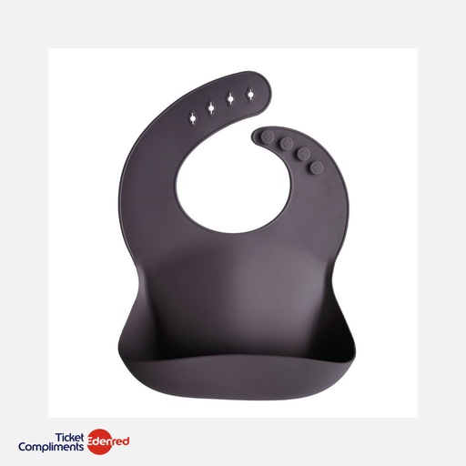 [70.001.07] Mushie - Bavoir en Silicone - Sparrow - 6m+